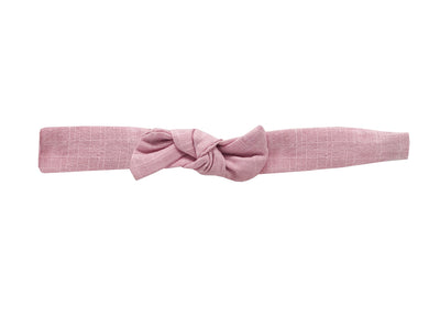 Mädchen und Baby Haarband in rosa mit Schleife